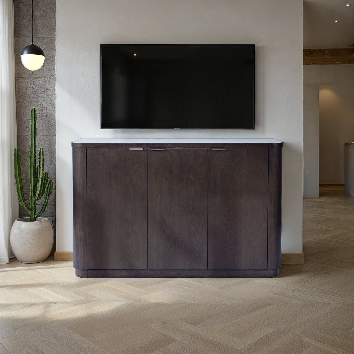 Janzen 50-68" Media Console Table