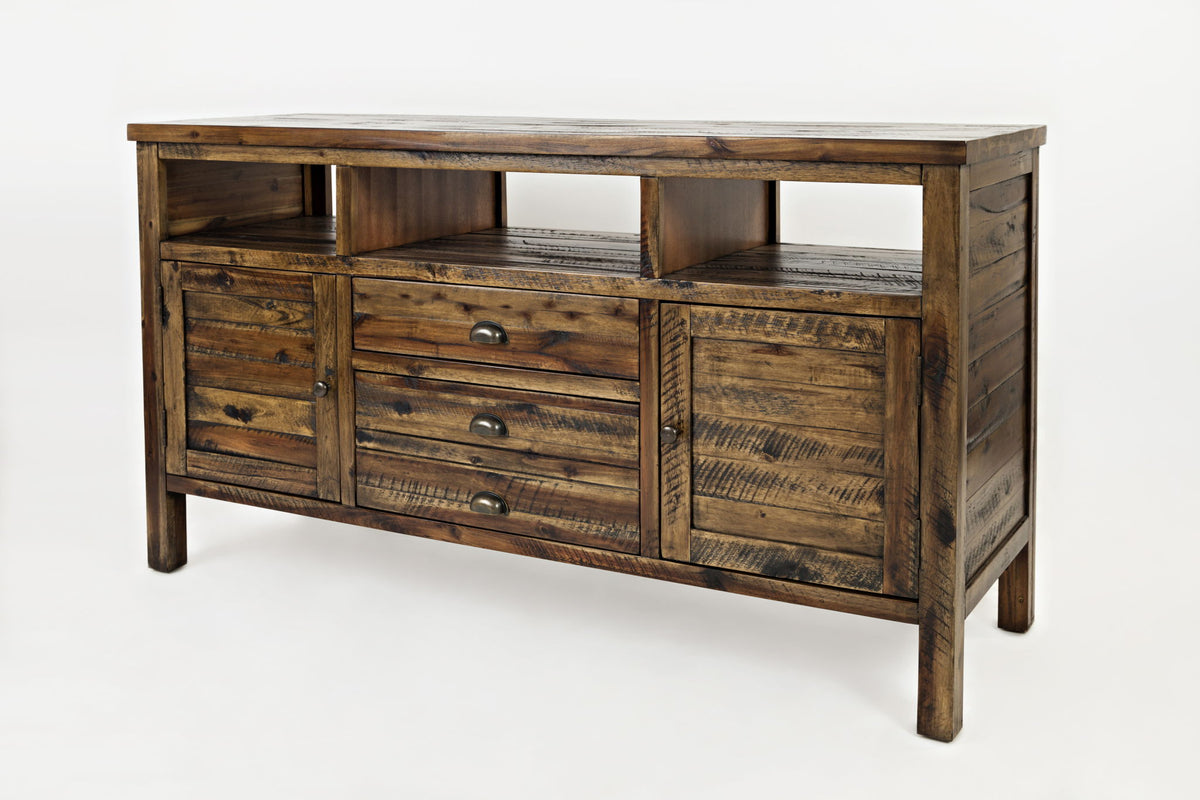 Artisan's Craft - 60" Media Console - Dakota Oak