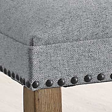 Grayson - 7 Piece Dining Set - Dark Gray