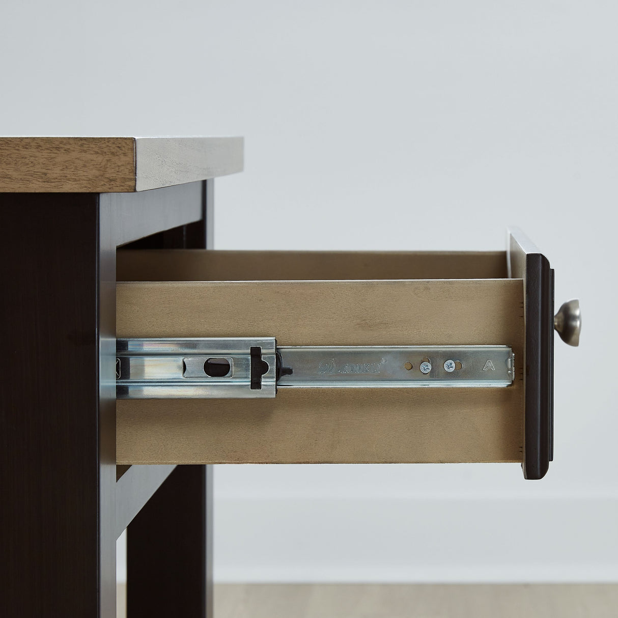 Drazmine - Rectangular End Table - Brown