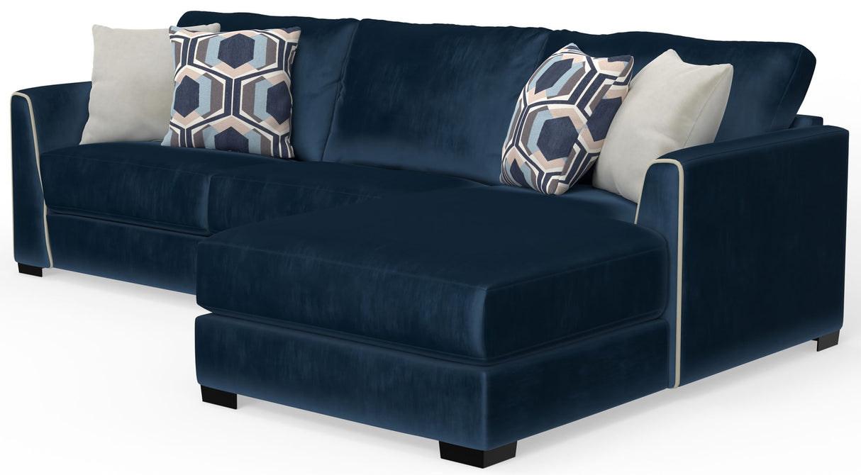 Jetson - Sectional With Comfort Coil Seat Cushions And Included Accent Pillows