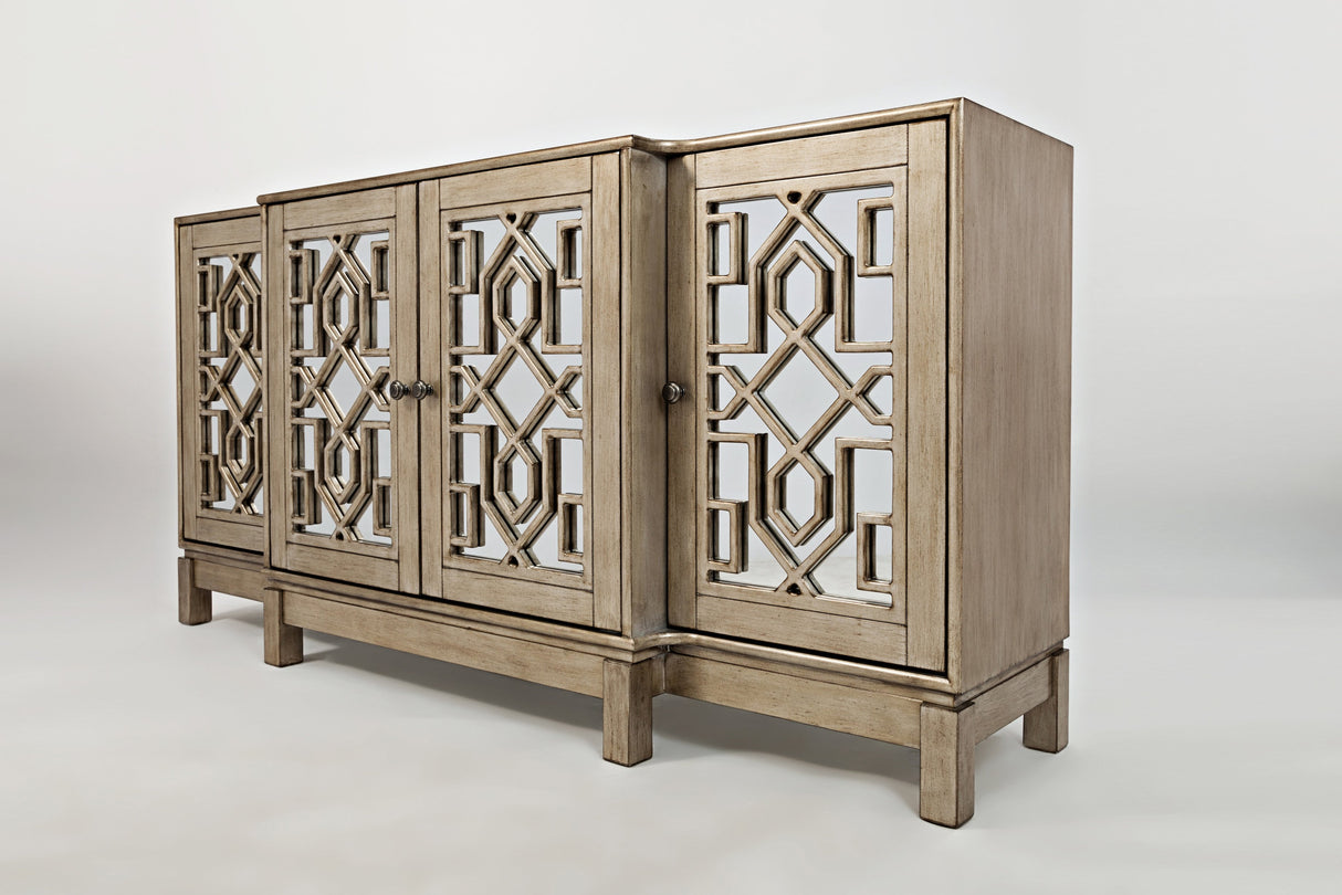 Casa Bella 70" Mirrored Cabinet