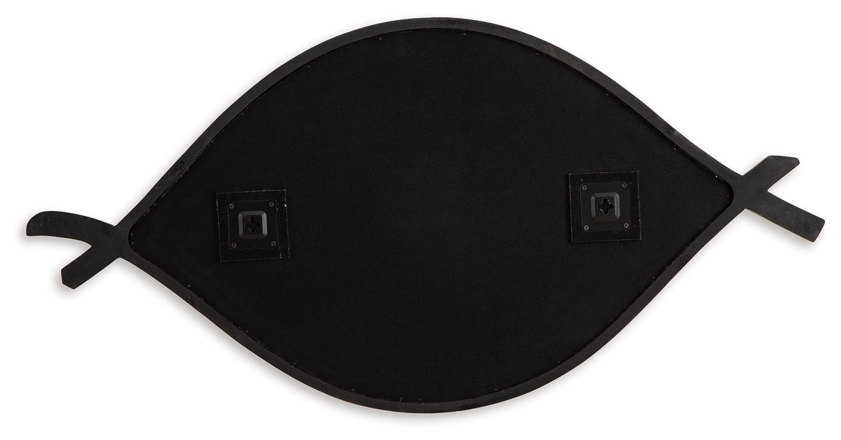 Bartner - Accent Mirror - Antique Gold Finish