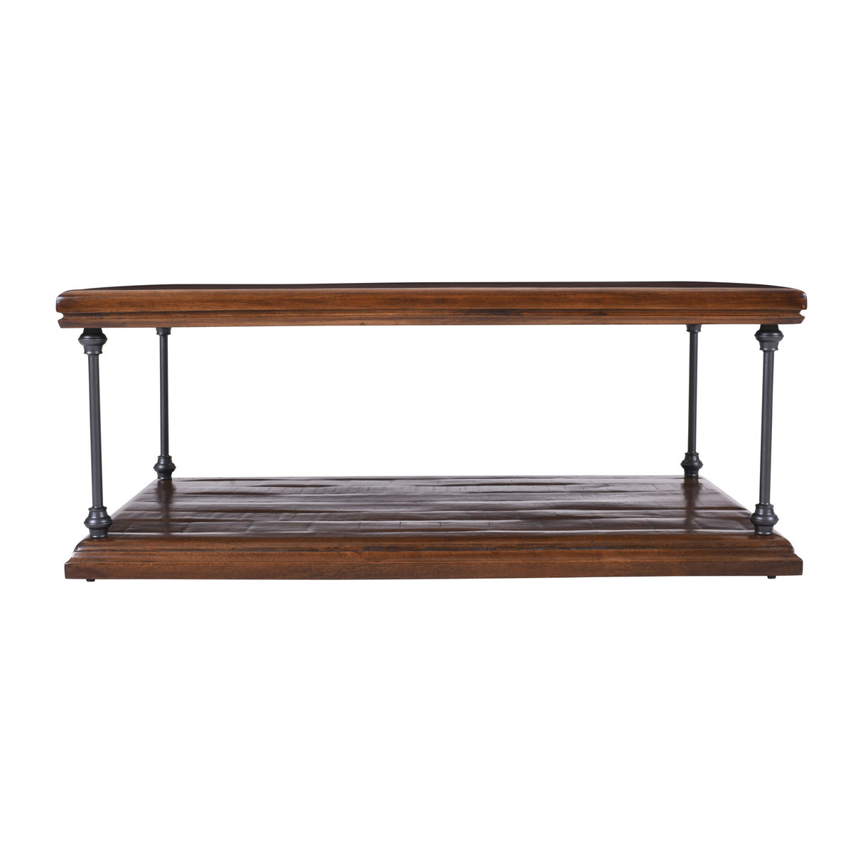 Larson - Coffee Table - Distressed Brown
