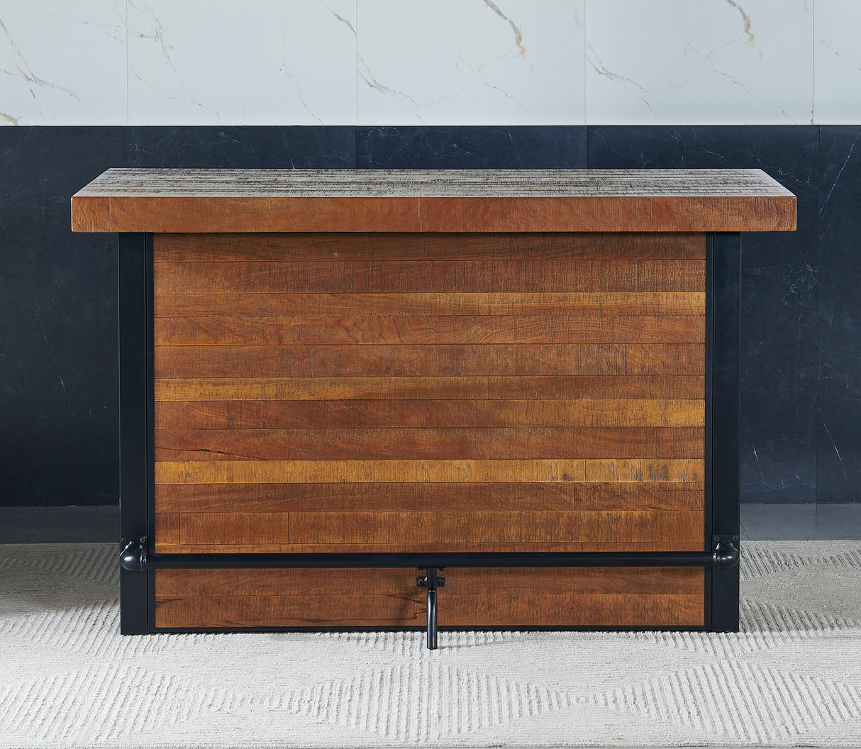 Tyler - 3 Piece Dining Set (Bar Table And Chairs) - Light Brown