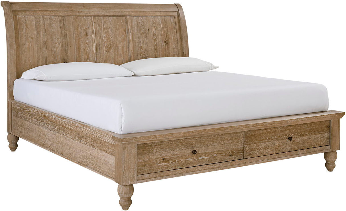 King Sleigh Bed