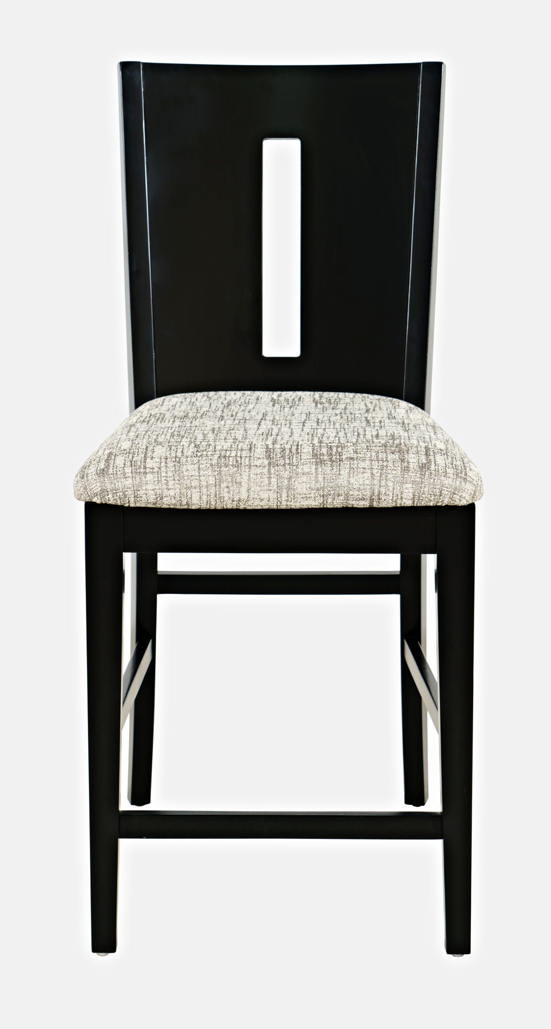 Urban Icon - Slotback Stool (Set of 2) - Black / Gray