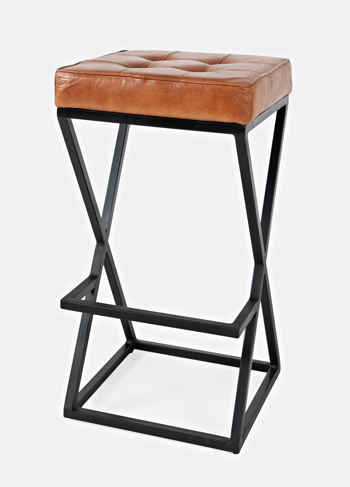 Global Archive - Brooks Leather Stool