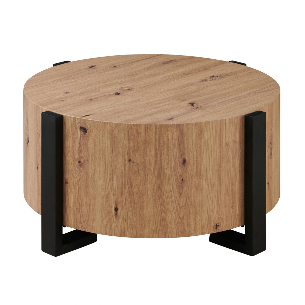 Darcie - Faux Wood Round Table