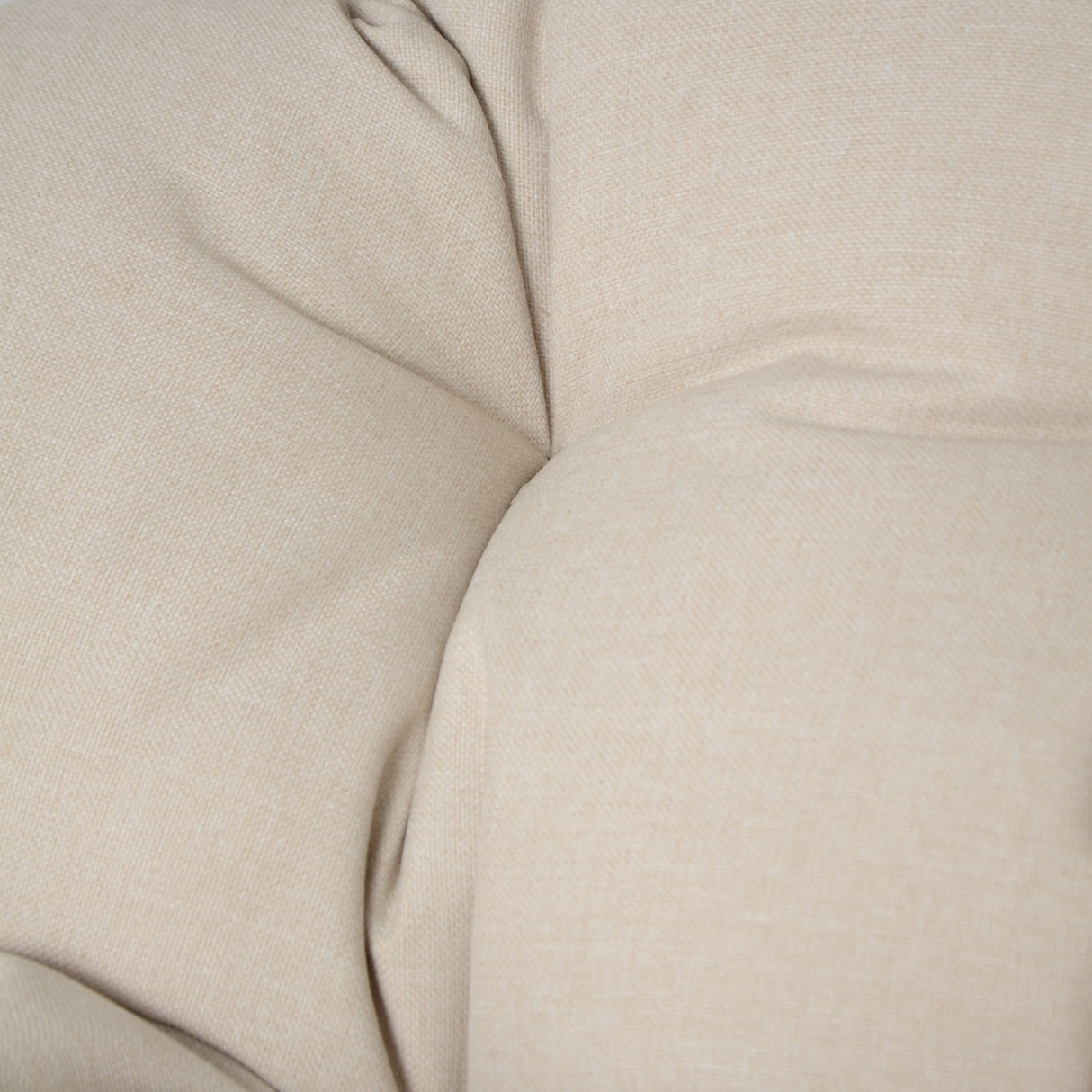 Sora - Outdoor Patio Wicker Hanging Chair With Stand - Beige / Brown