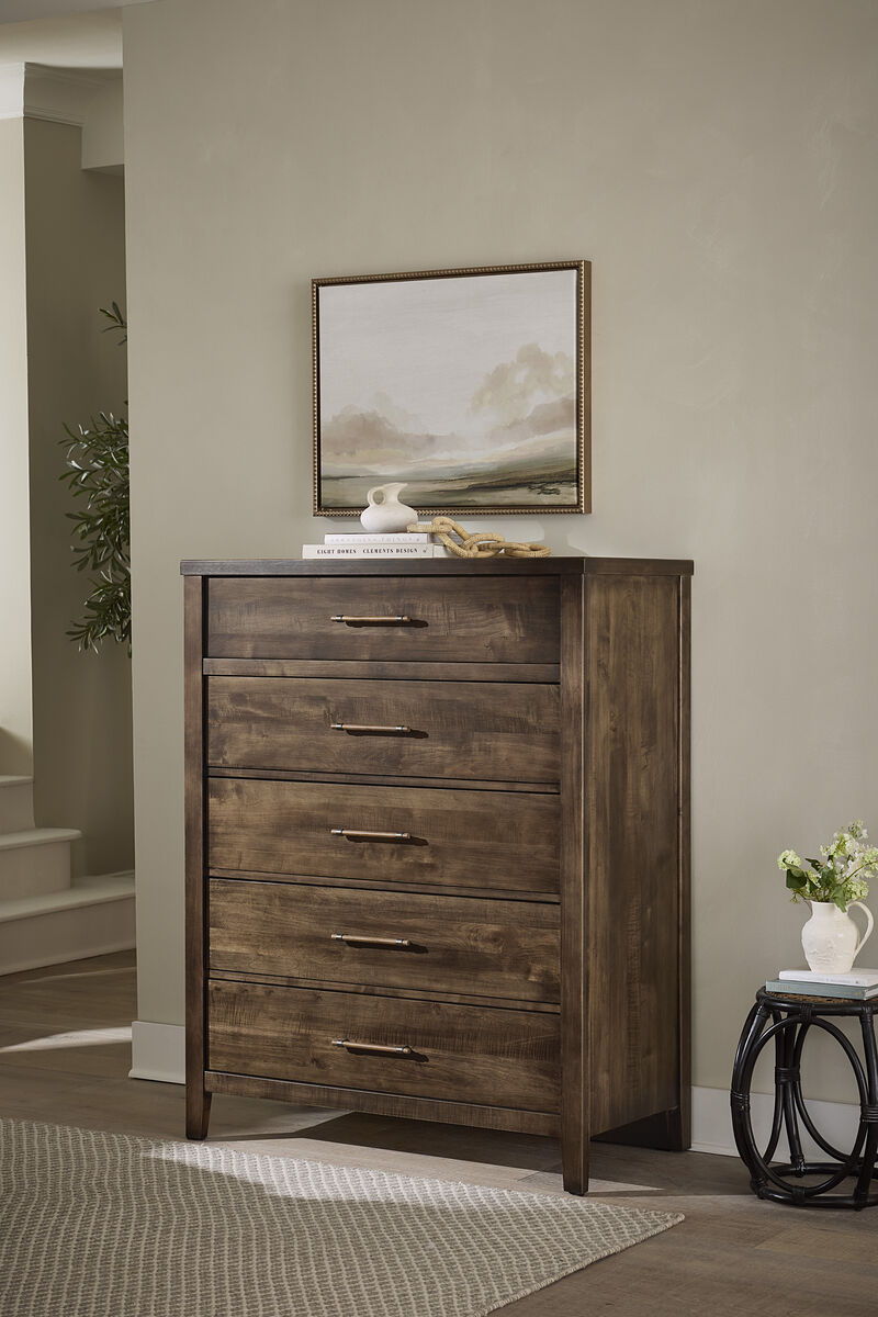 Pure Maple - 5 Drawer Chest
