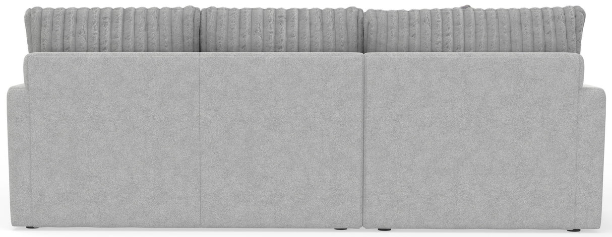 Titan - Sectional With Comfort Coil Seating, Cocktail Ottoman And Accent Pillows Included