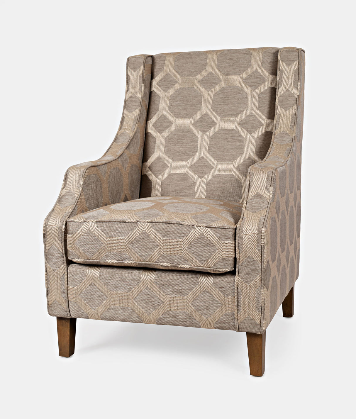 Sanders - Accent Chair - Taupe