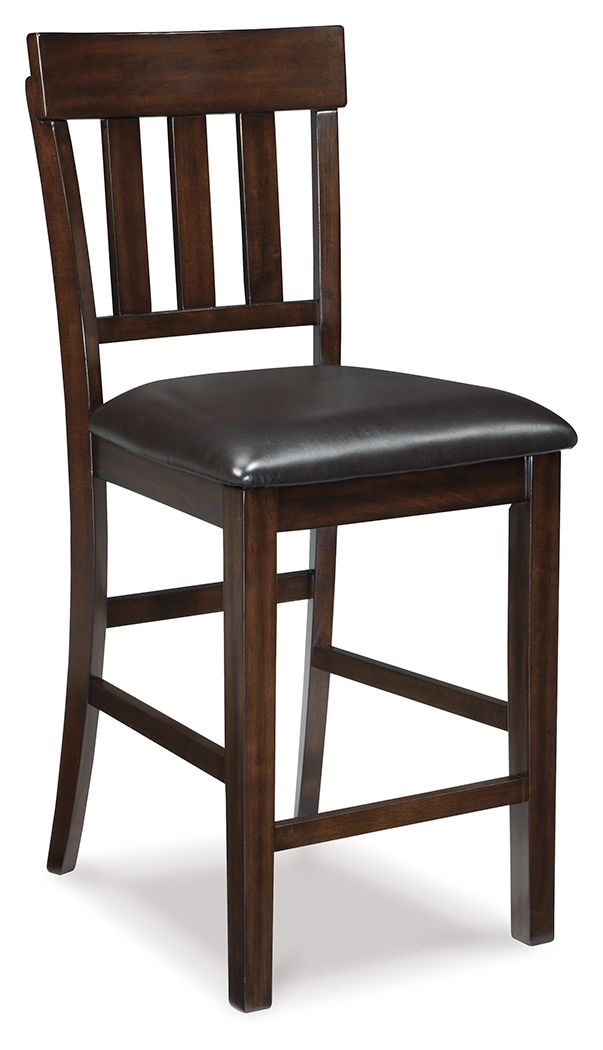 Haddigan - Upholstered Barstool (Set of 2) - Dark Brown