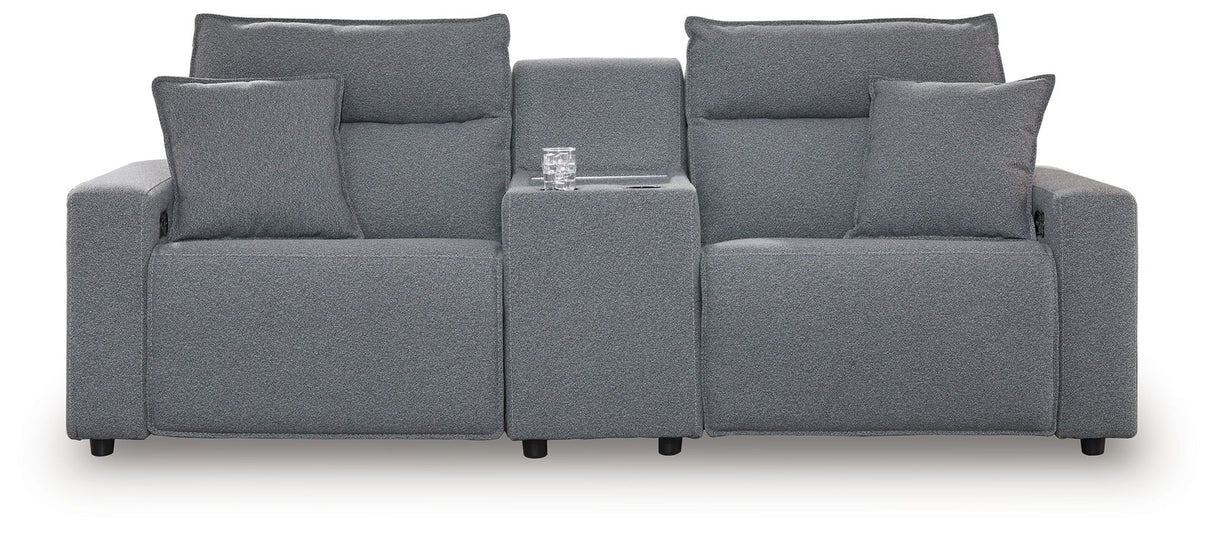 ModMax II - Salt And Pepper - Reclining Sectional