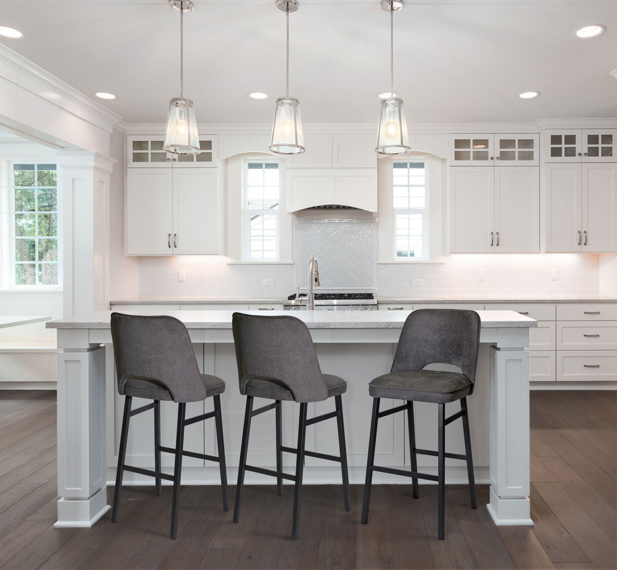 Sarah - Barstool - Brown