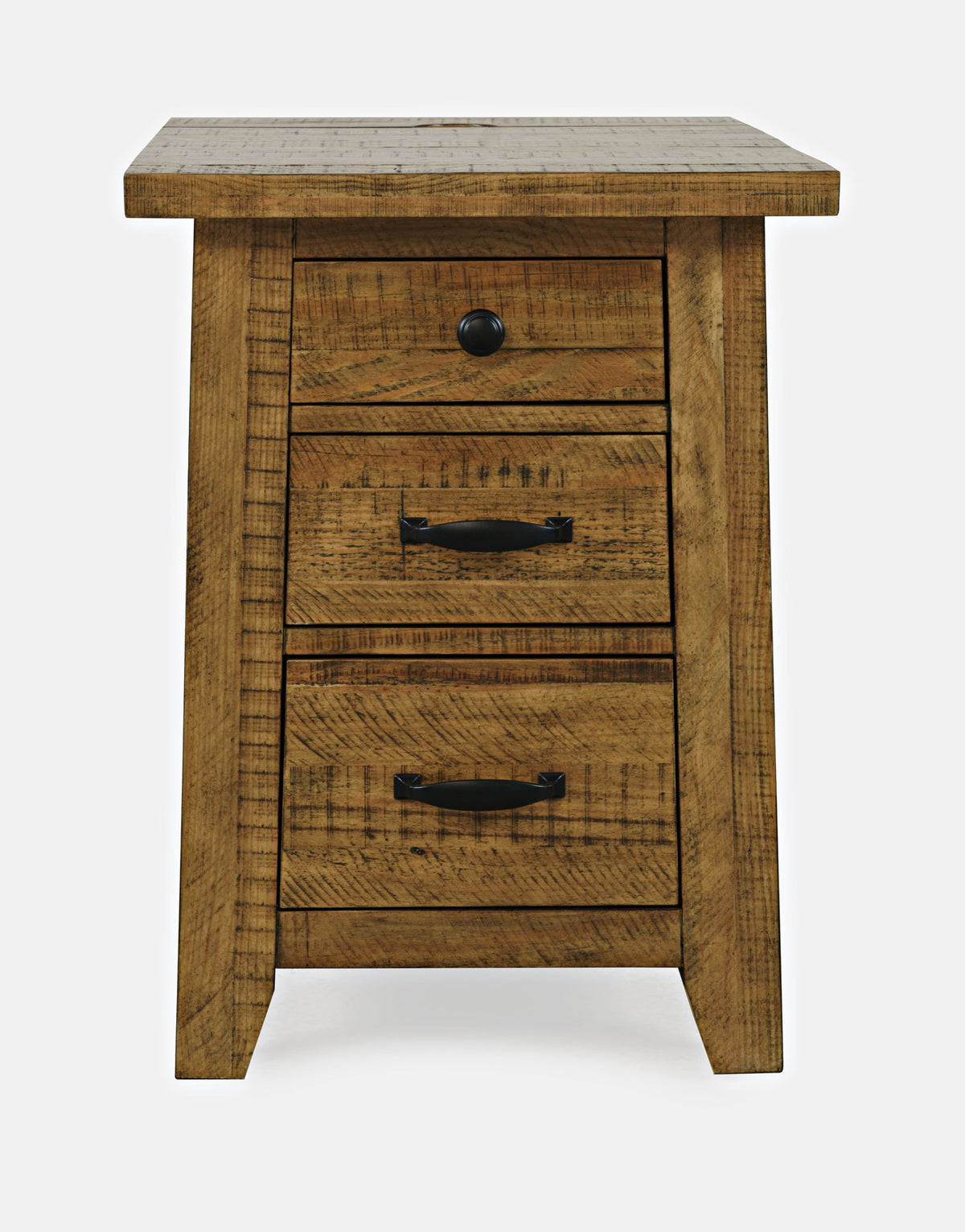 Telluride - Power Chairside Table - Gold