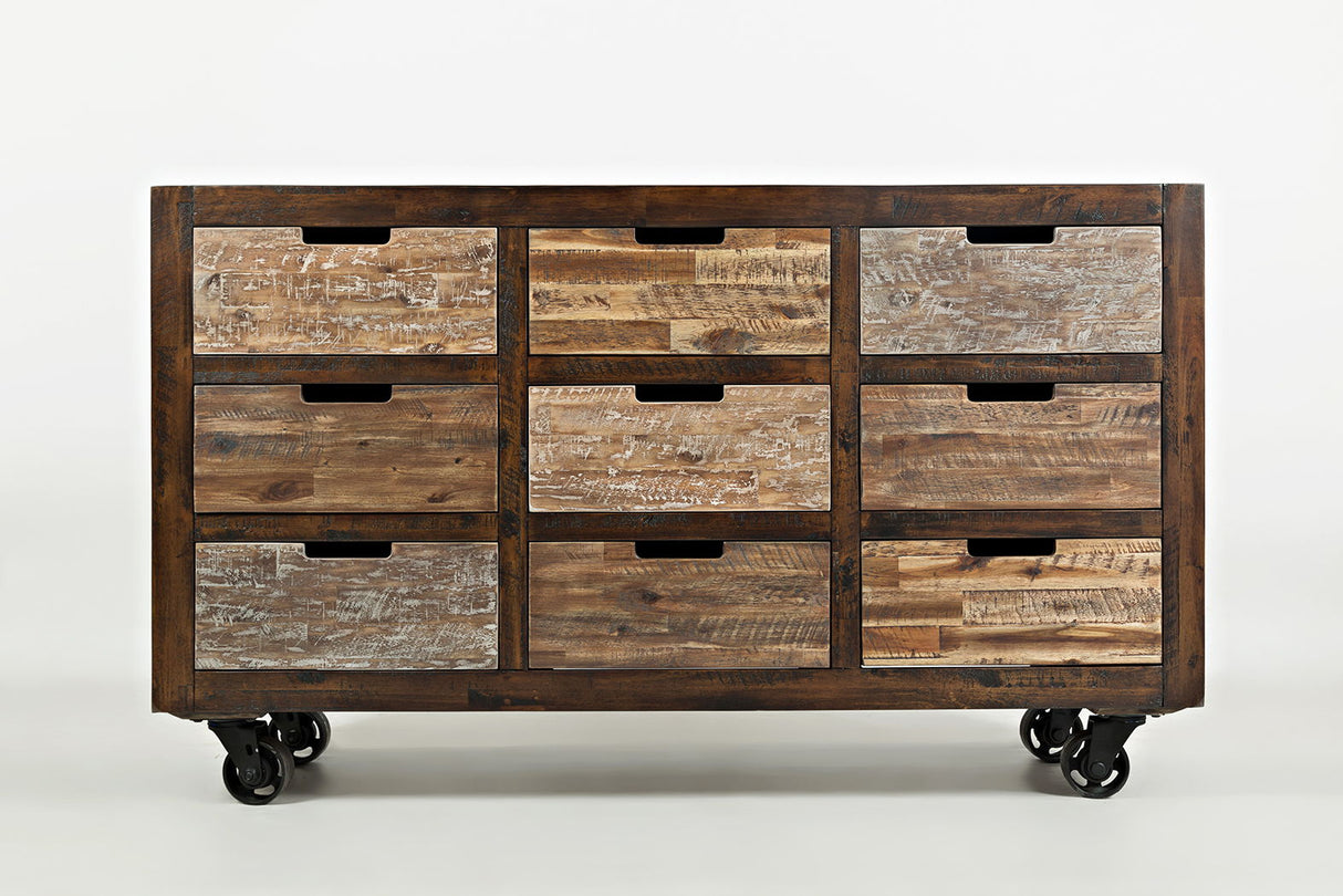Painted Canyon - Accent Chest - Distressed Brown