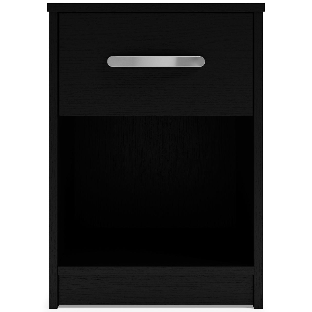 Finch - One Drawer Night Stand - 23" Height - Black