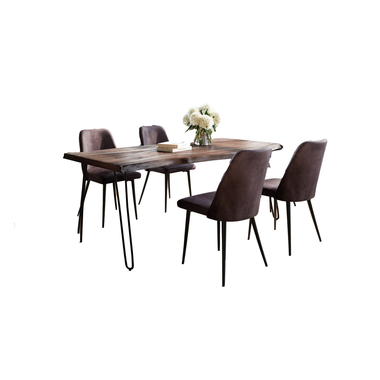 Nature's Edge - Dining Set - Slate