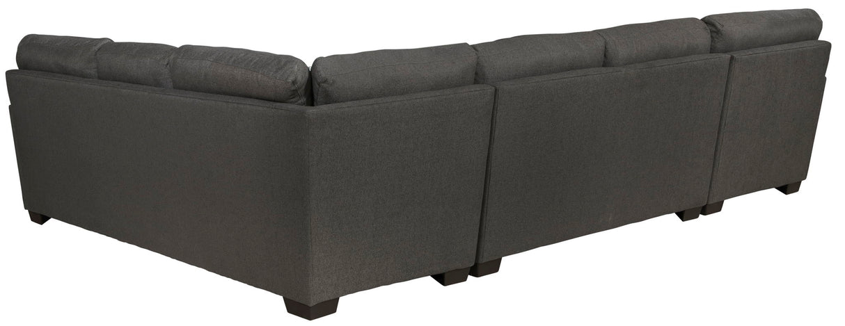 Crawford - Sectional With Cocktail Ottoman