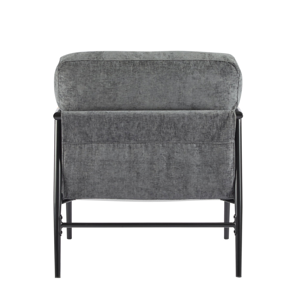 Modern Accent Chair With Plush Cushions, Cozy Seating