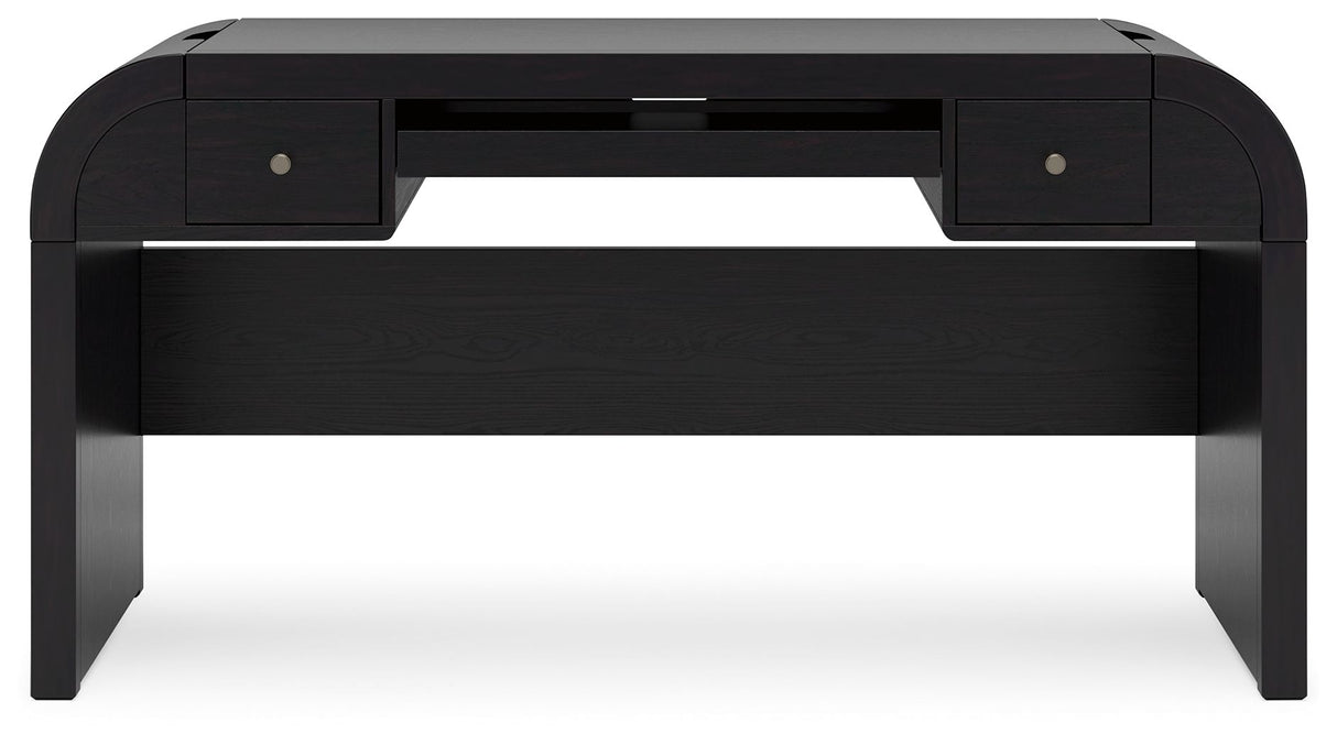 Rowanbeck - Home Office Desk - Black