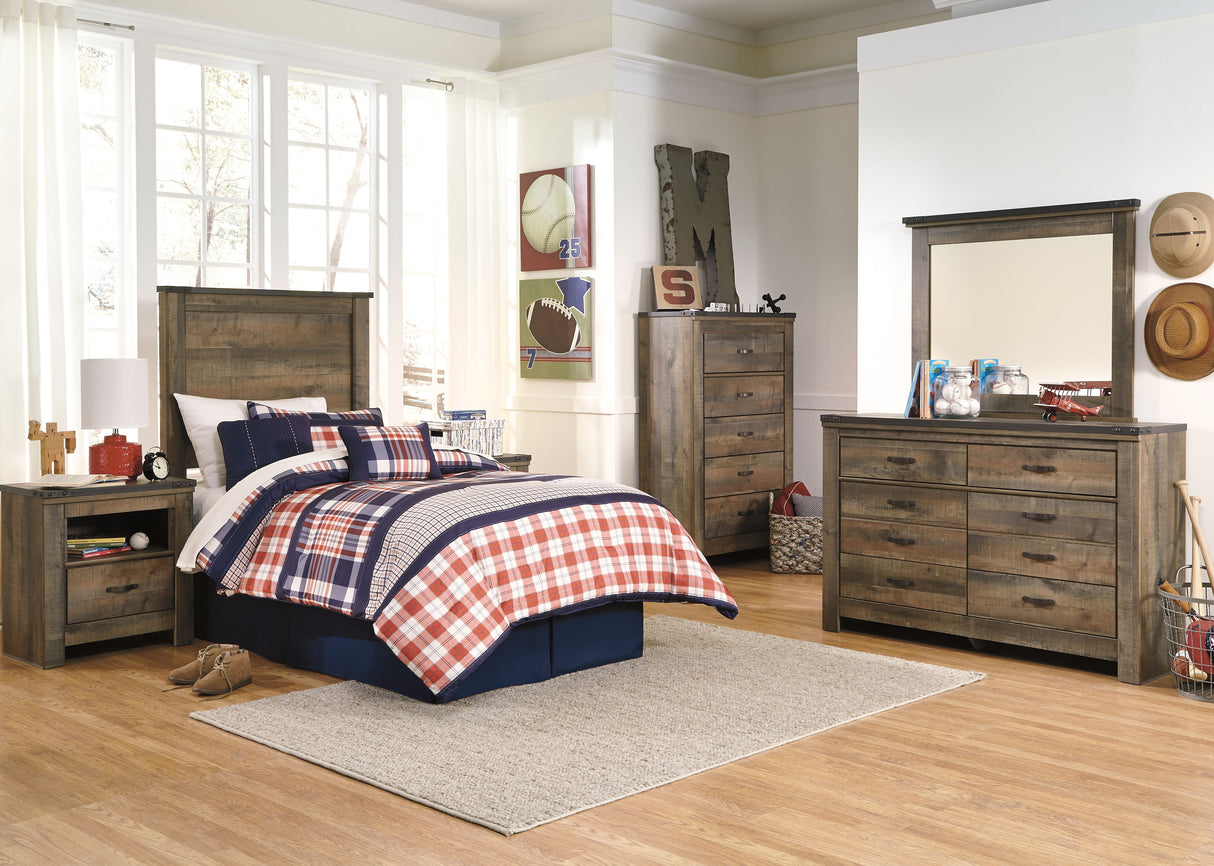 Trinell - Five Drawer Chest - Brown