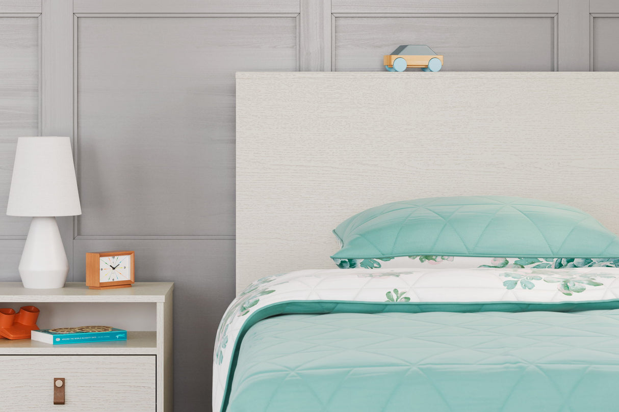 Aprilyn - Twin Bookcase Headboard - White