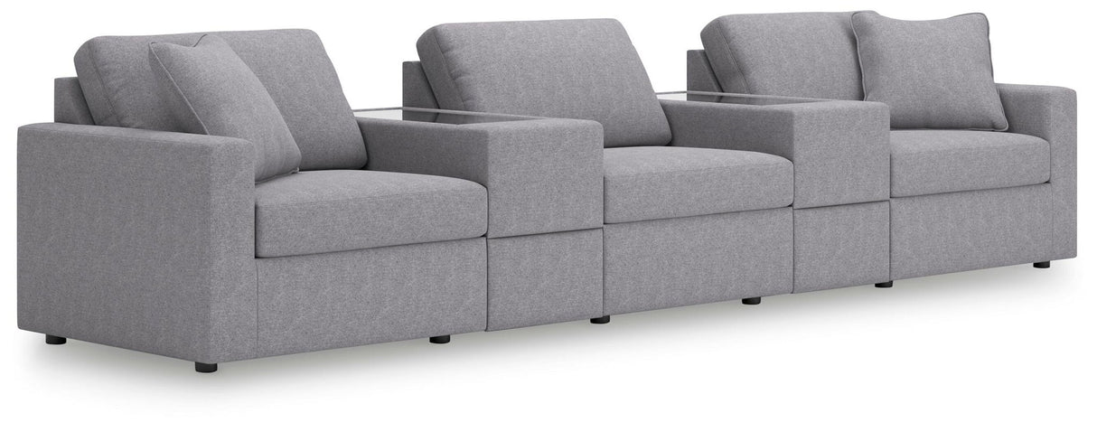 Modmax - Straight Sectional - Granite