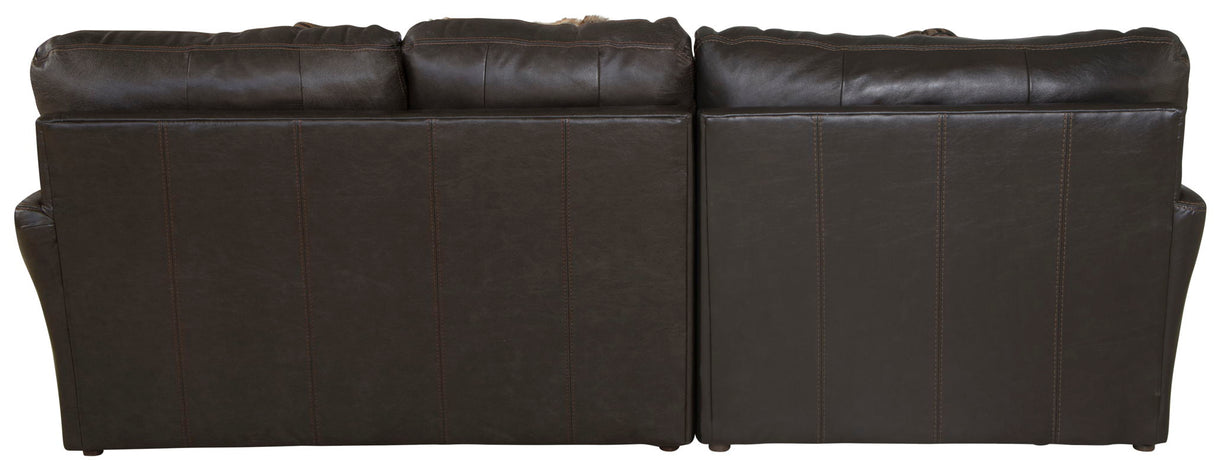 Denali - Italian Leather Match Sectional