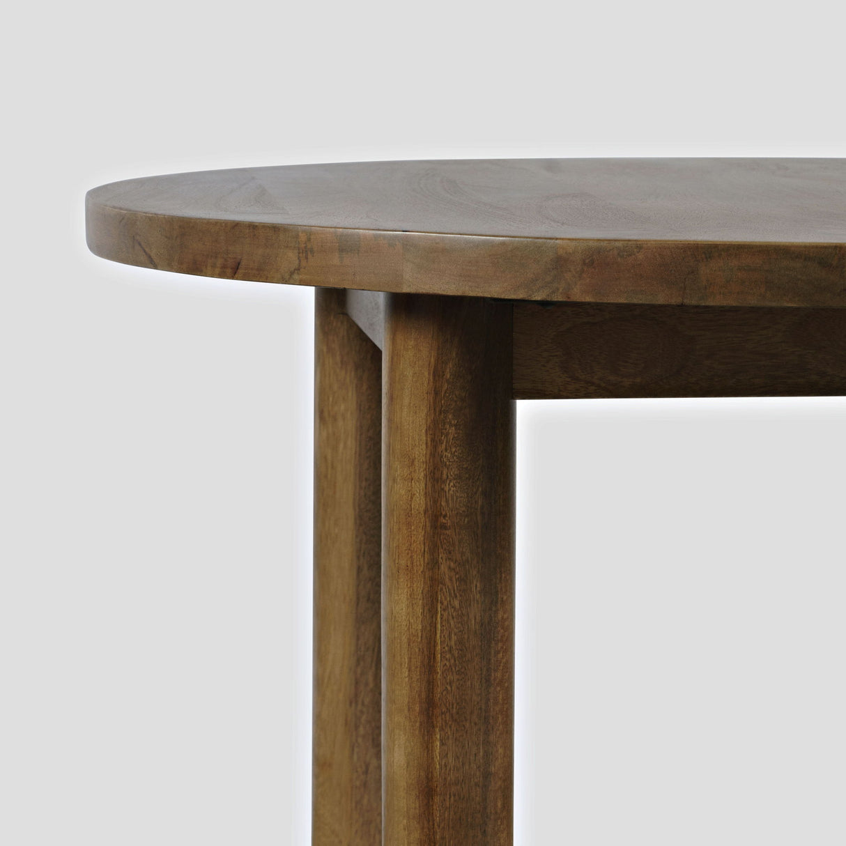 Bodhi - Round Solid Wood Dining Table - Brown