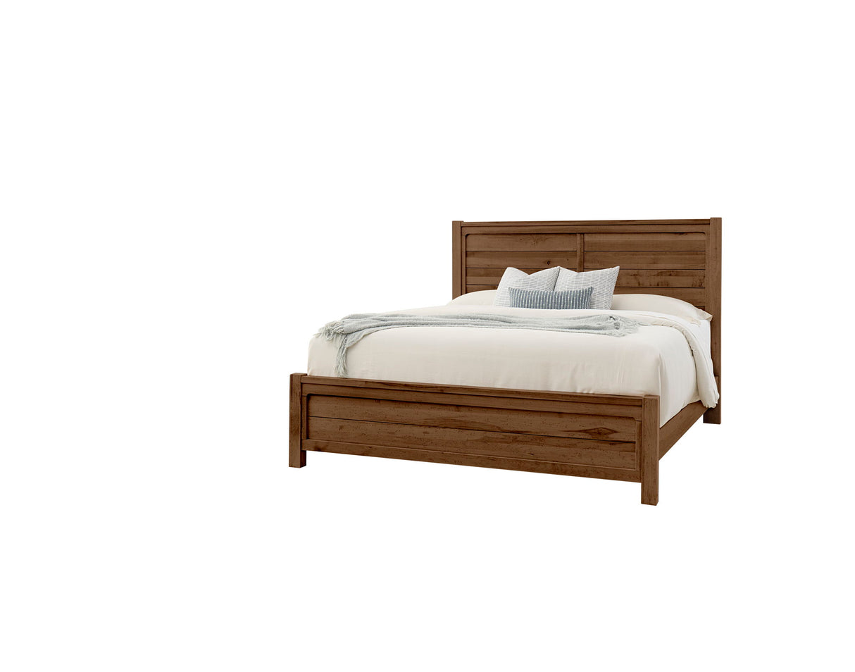 Cool Rustic - Plank Bed - Amber