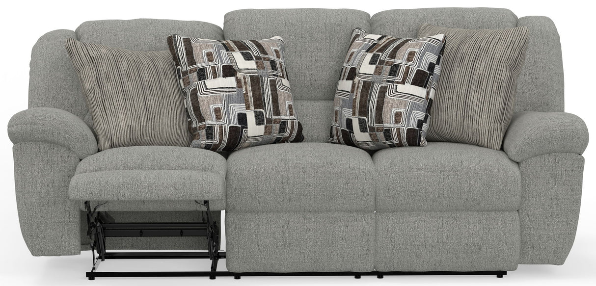 Trifecta - Sofa With 3 Recliners and Drop Down Table