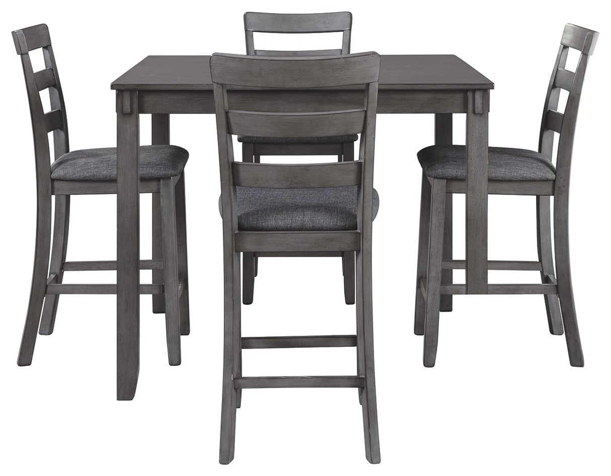 Bridson - Square Counter TBL Set (Set of 5) - Gray