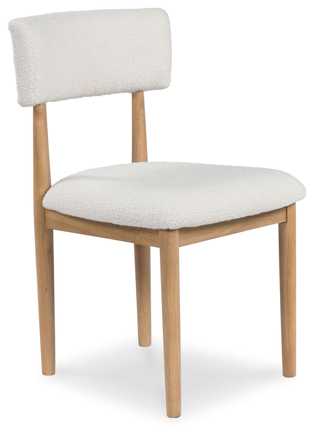 Sawdyn - Dining Upholstered Side Chair (Set of 2) - White / Light Brown