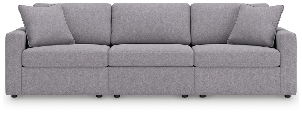 Modmax - Straight Sectional - Granite