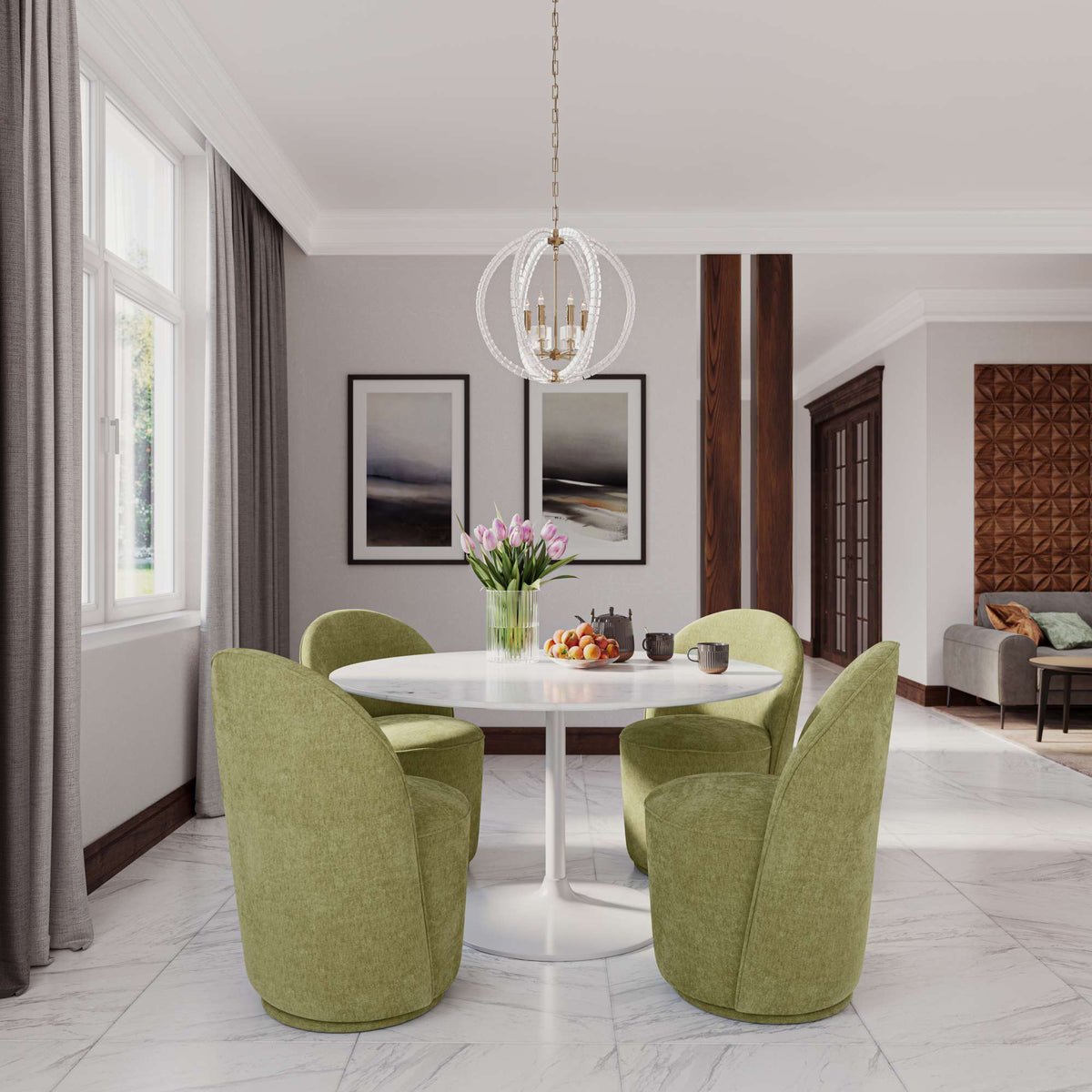 Landon Swivel Dining Chair