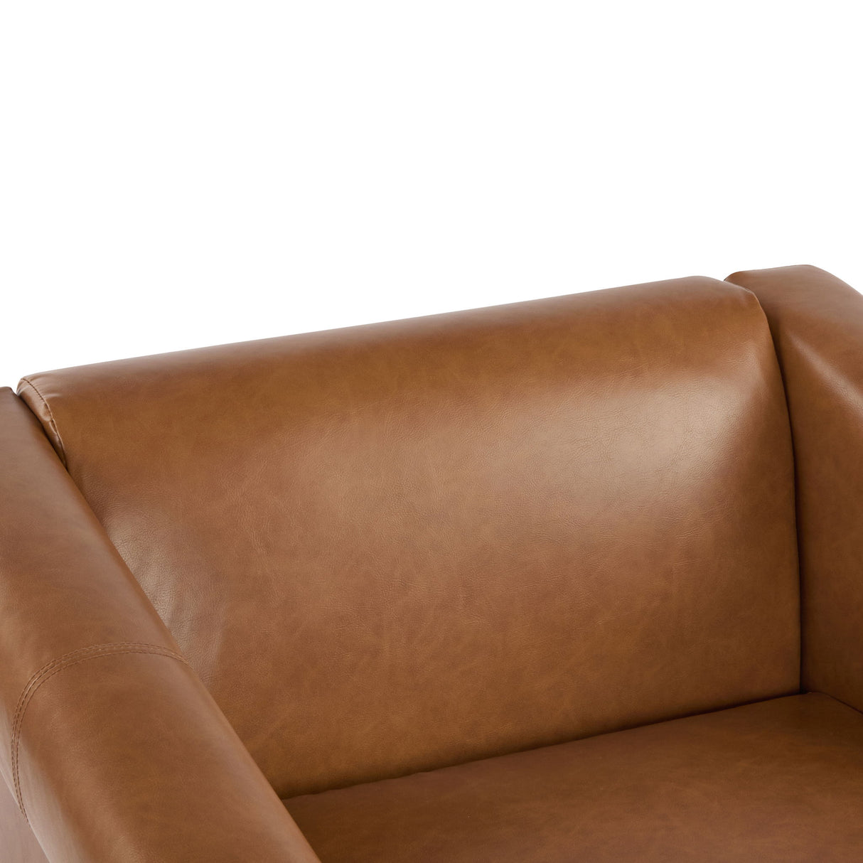 Sierra - Vintage Modern Accent Chair With Deep Cushions And Wide Armrests