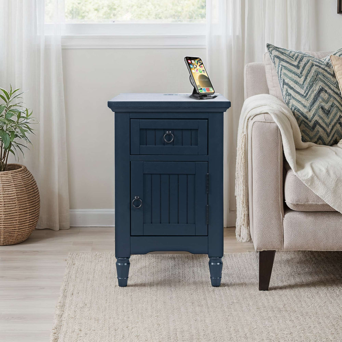 Westport Charging End Table