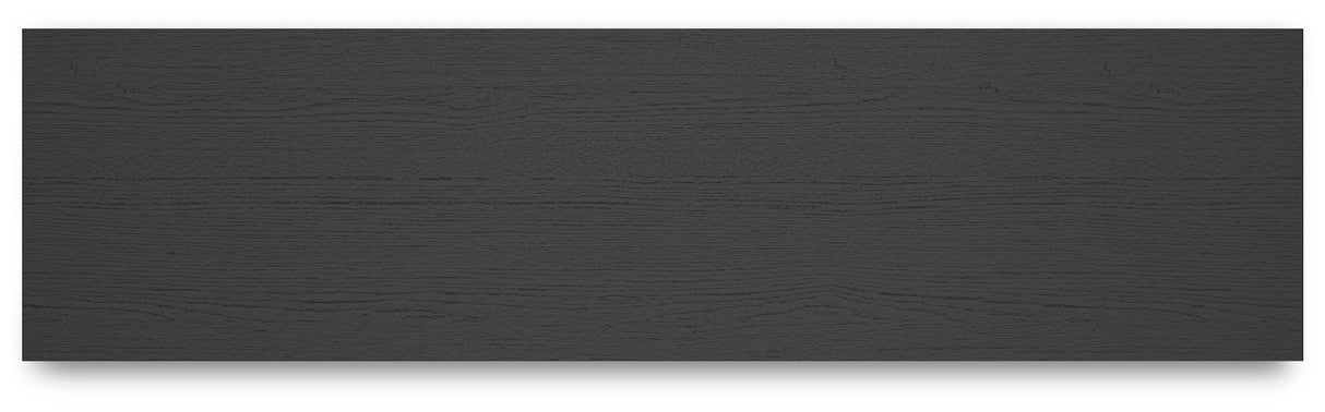 Cayberry - TV Stand With Fireplace - Black