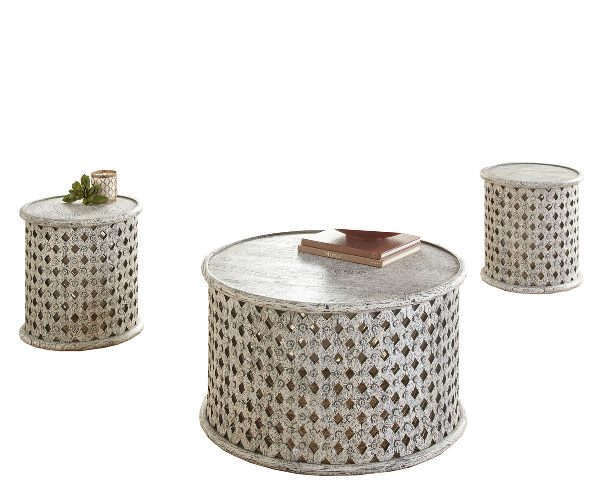 Samir - 3 Piece Set - White