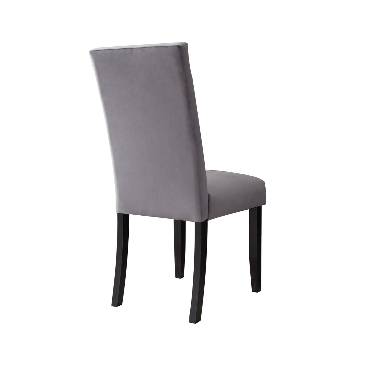 Napoli - Velvet Side Chair (Set of 2) - Gray