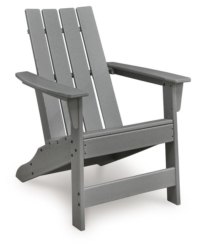 Cove Beach - Adirondack Chair - Gray
