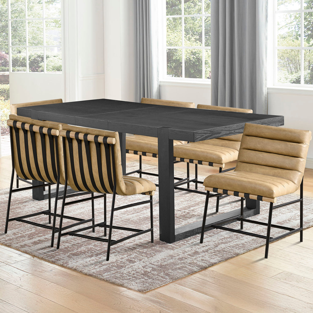 Yves - Dining Set With Nicco Chairs