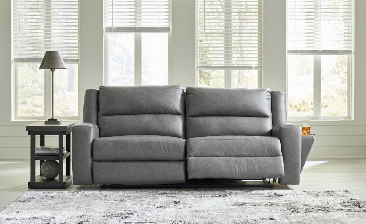 Brixworth - 2 Seat Reclining Sofa - Slate