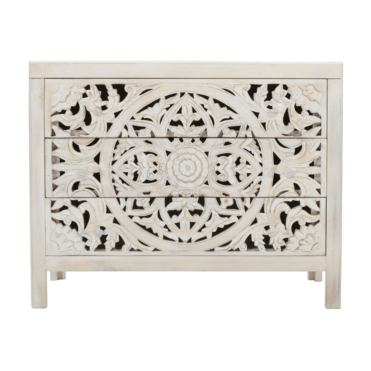 Jolie - Accent Chest - White Wash