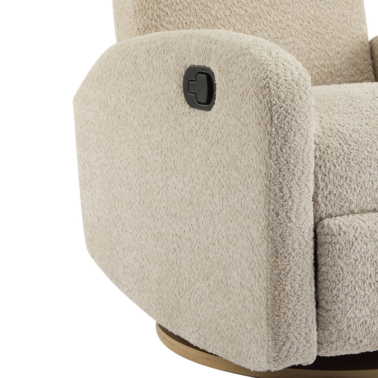 Contemporary 360 Swivel And Glider Recliner Chair