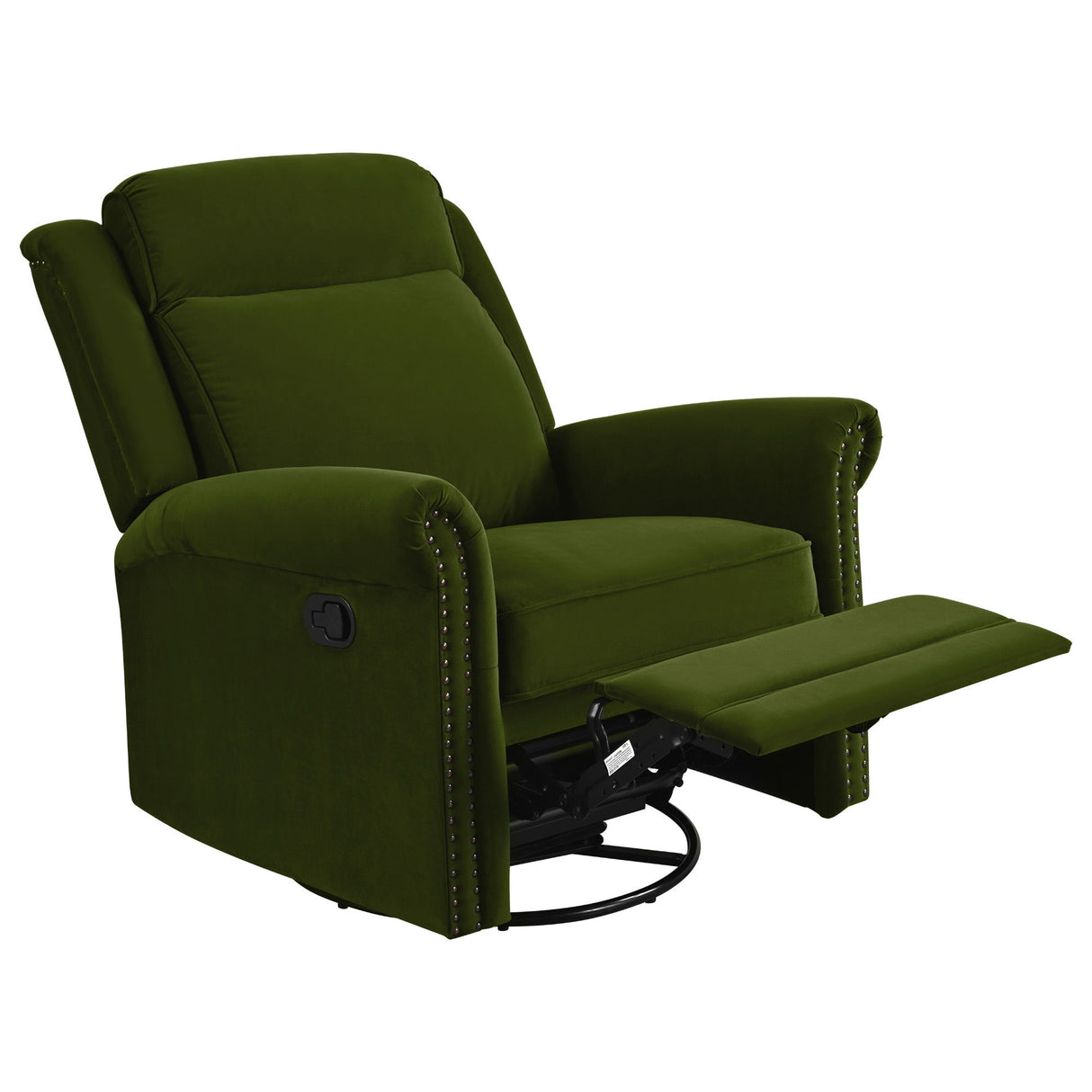 360 Degrees Swivel Recliner Manual Rocking Recliner Home With Adjustable Backrest