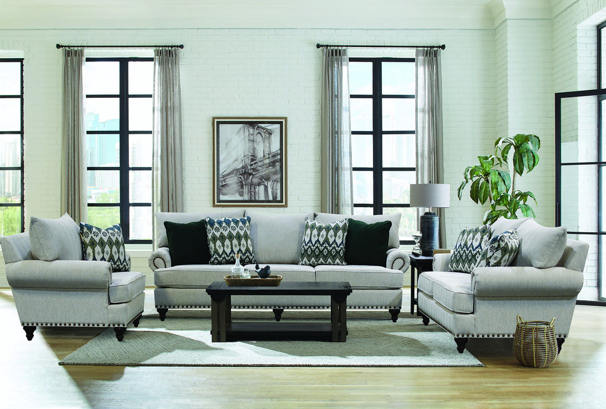 Rosalie - Loveseat With Nails